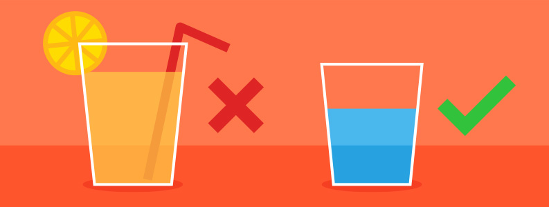 avoid sugar drinks