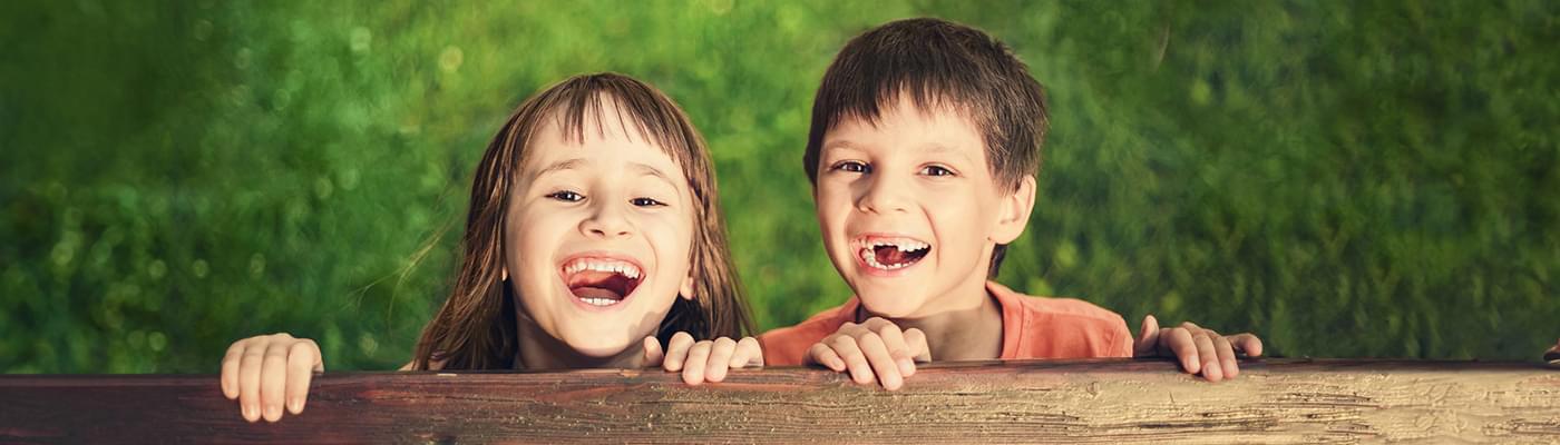 children laughing